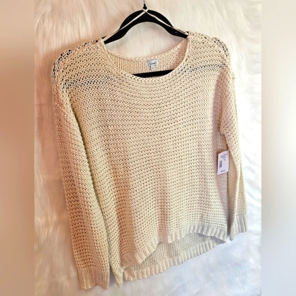 Kismet Rag Supply Boho Knit High-Low Sweater - Picture 2 of 7